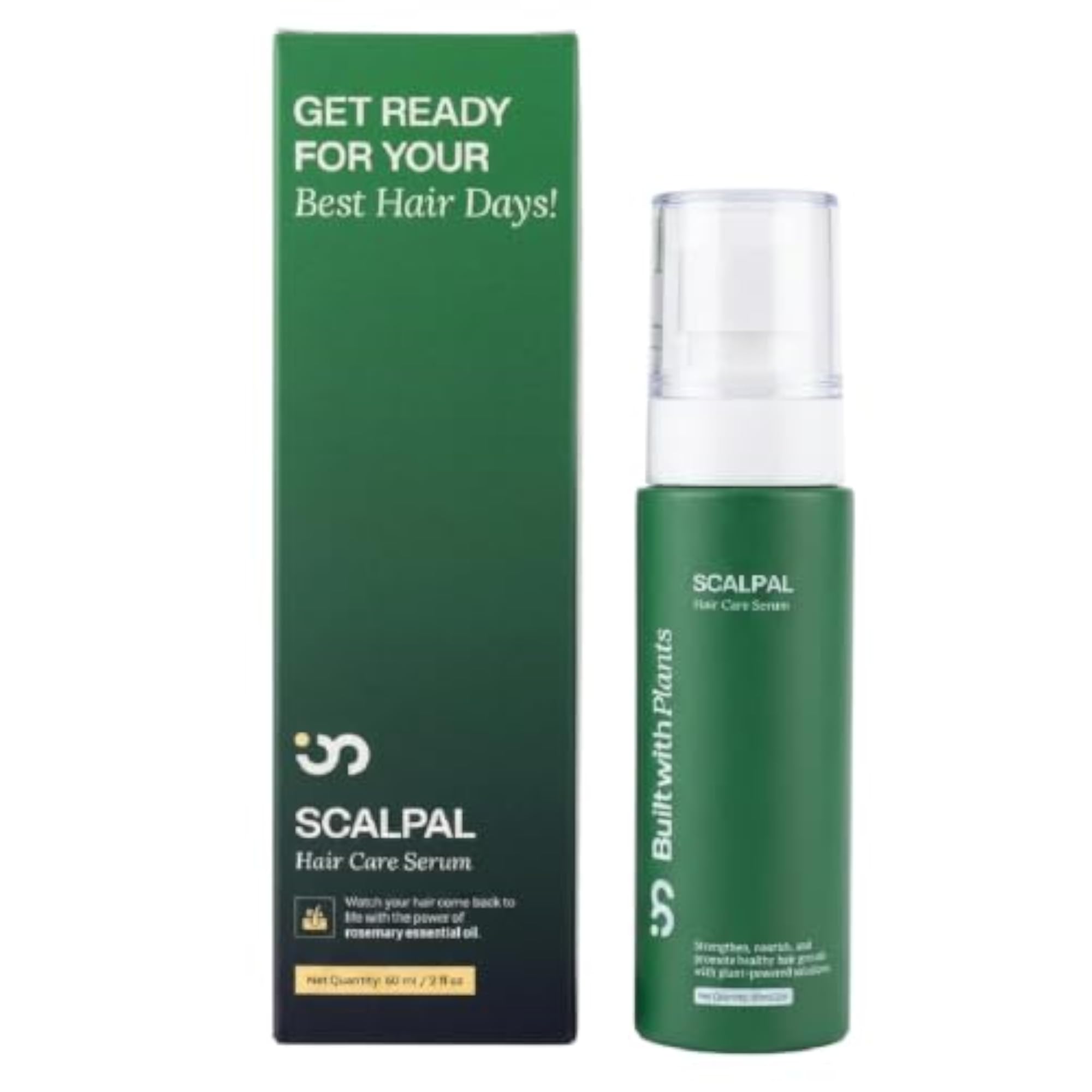 Built With Plants Scalp Hair Care Serum, 60ml